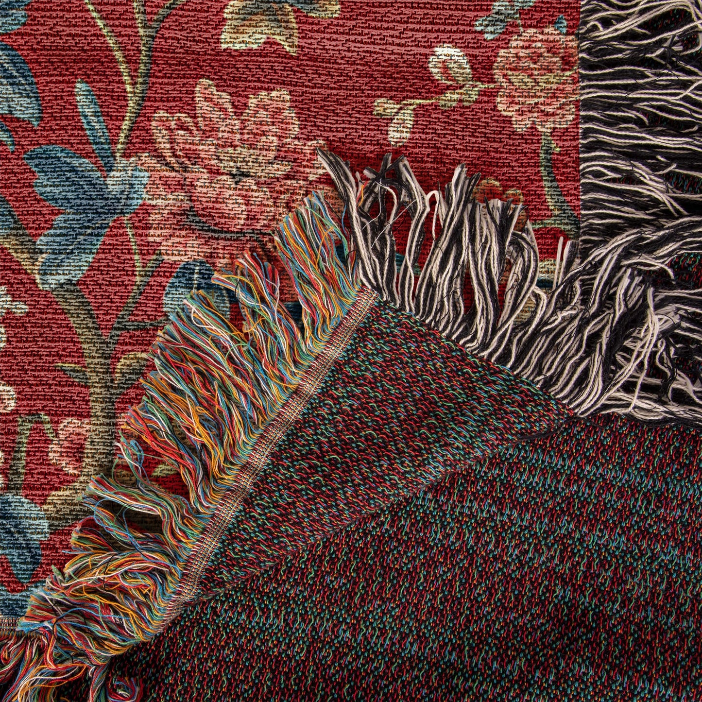 Chinoiserie Pattern 002 - 50" x 60" Heirloom Woven Blanket