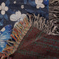 Butterflies And Flowers Pattern 013 - 50" x 60" Heirloom Woven Blanket