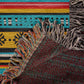 Mexican Textile Pattern 005 - 50" x 60" Heirloom Woven Blanket