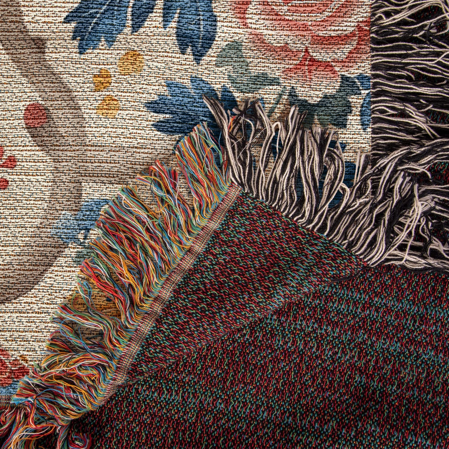 Chinoiserie Pattern 013 - 50" x 60" Heirloom Woven Blanket