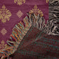 Damask Pattern 005 - 50" x 60" Heirloom Woven Blanket