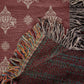 Damask Pattern 011 - 50" x 60" Heirloom Woven Blanket