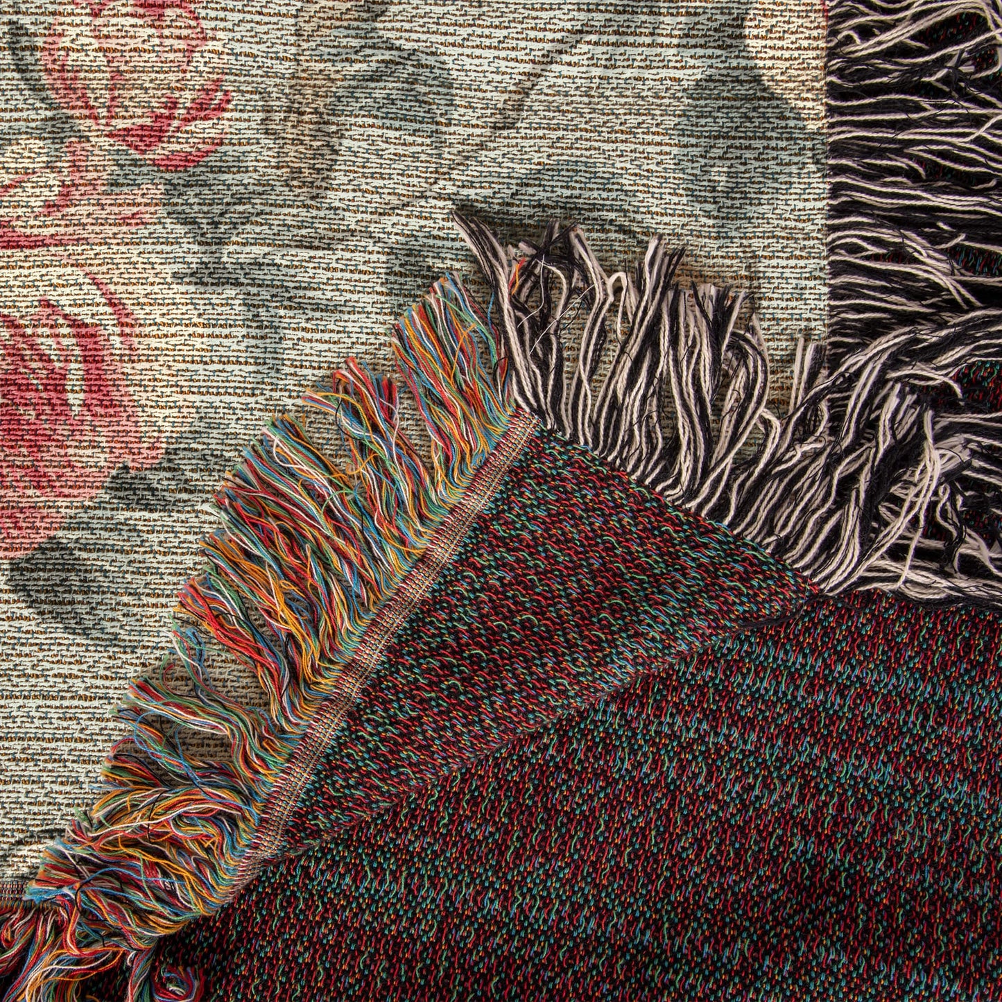 Chinoiserie Pattern 028 - 50" x 60" Heirloom Woven Blanket