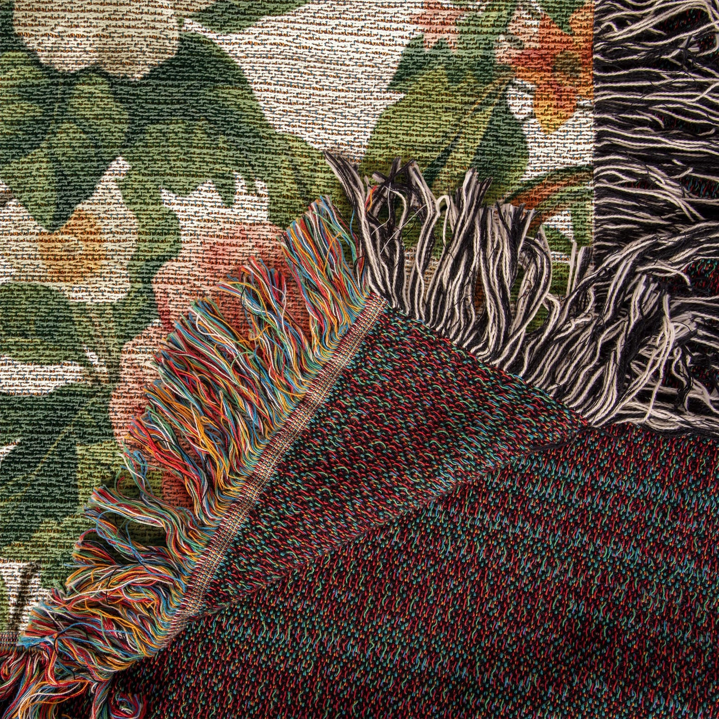 Chinoiserie Pattern 033 - 50" x 60" Heirloom Woven Blanket