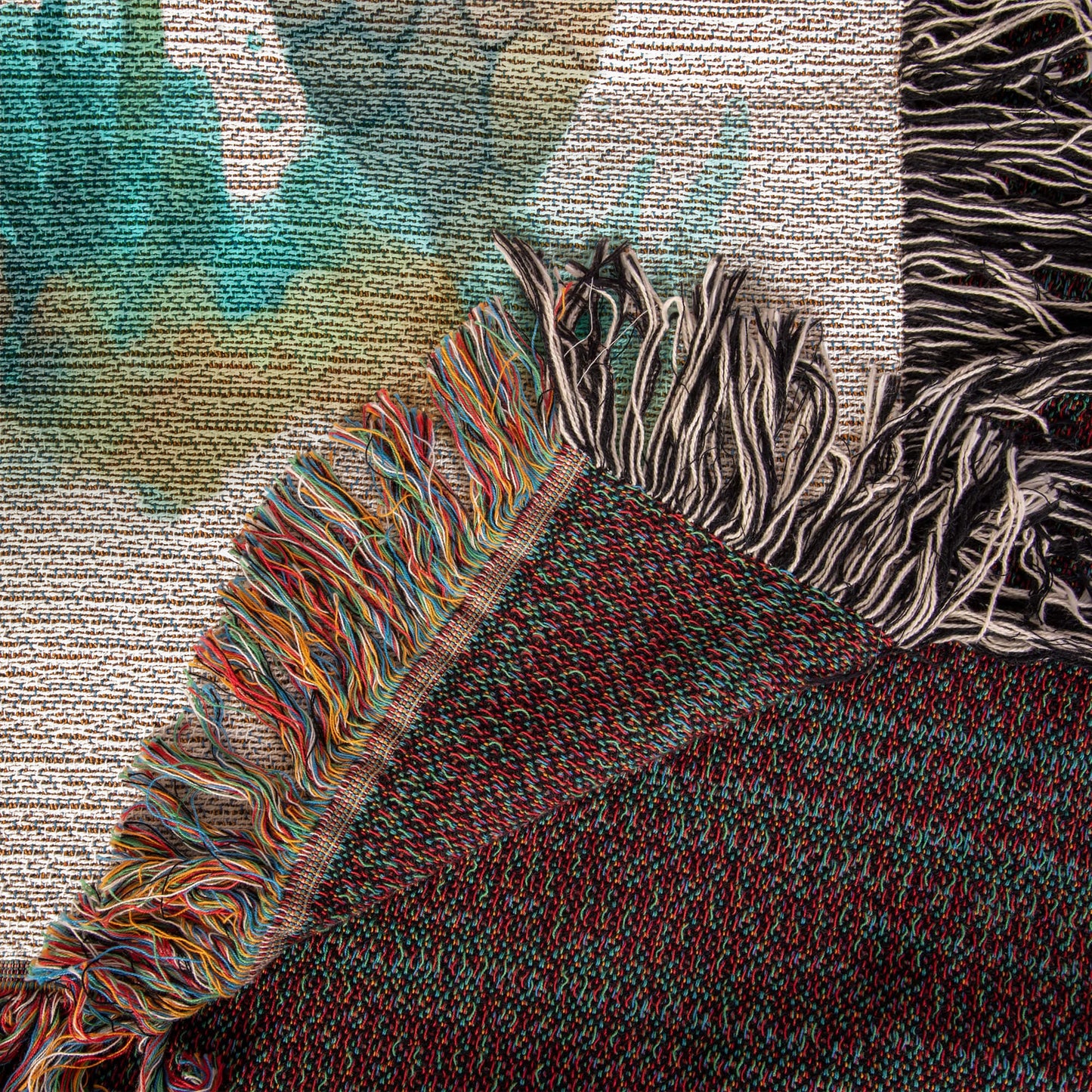 Cute Sea Turtle 014 - 50" x 60" Heirloom Woven Blanket