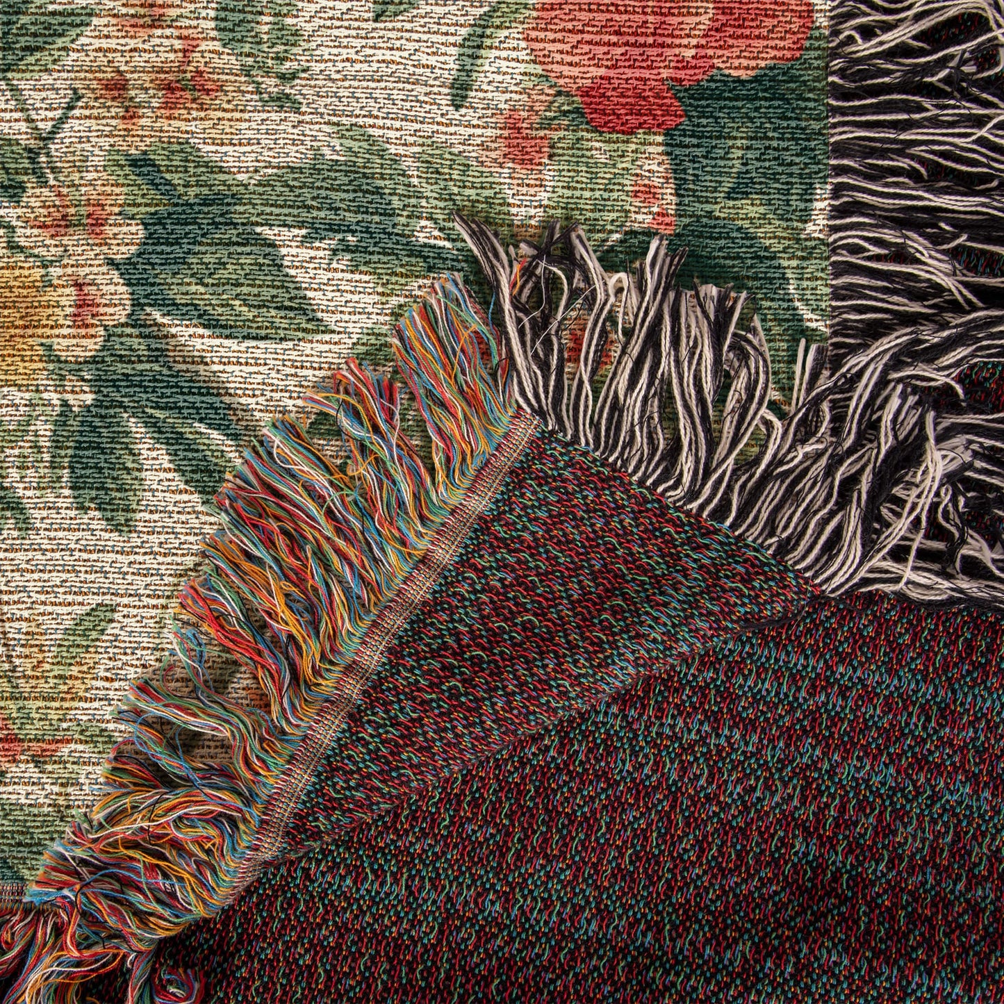 Chinoiserie Pattern 032 - 50" x 60" Heirloom Woven Blanket