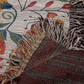 Mexican Floral Fiesta Pattern 019 - 50" x 60" Heirloom Woven Blanket