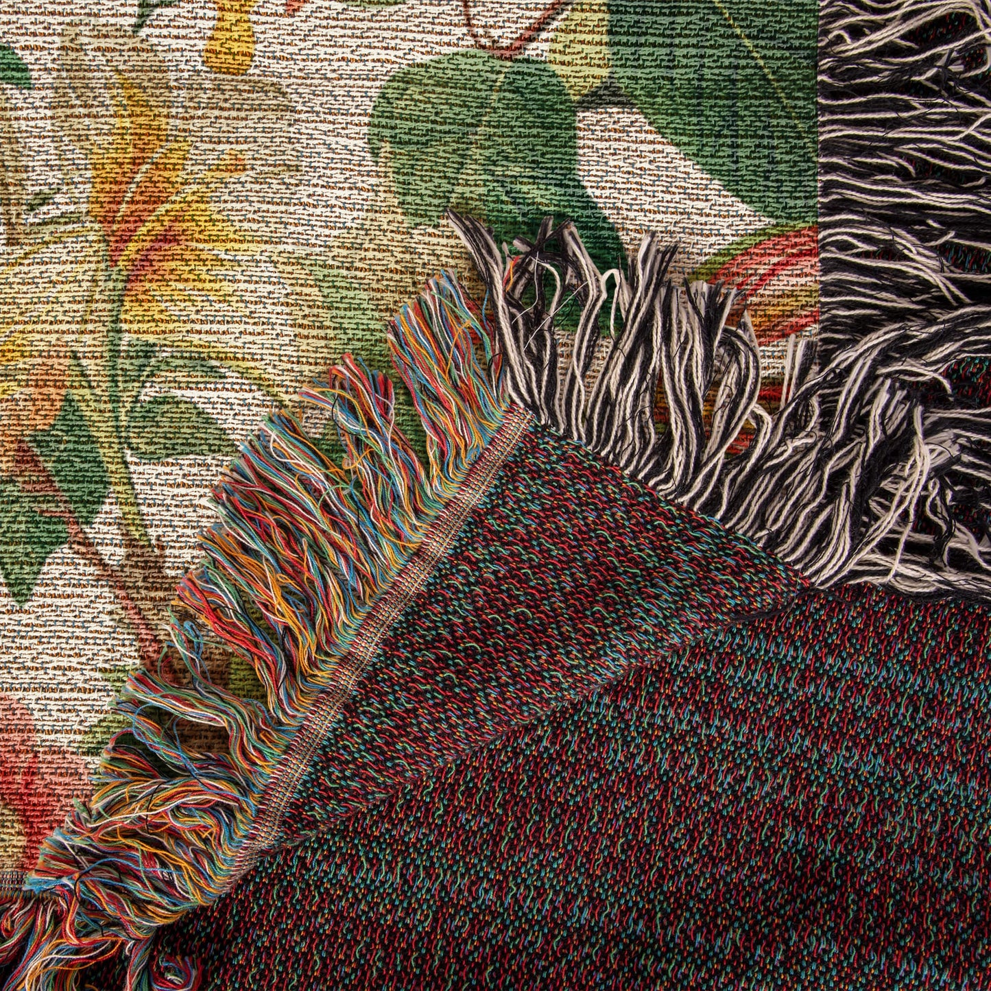 Chinoiserie Pattern 026 - 50" x 60" Heirloom Woven Blanket