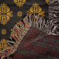 Damask Pattern 027 - 50" x 60" Heirloom Woven Blanket