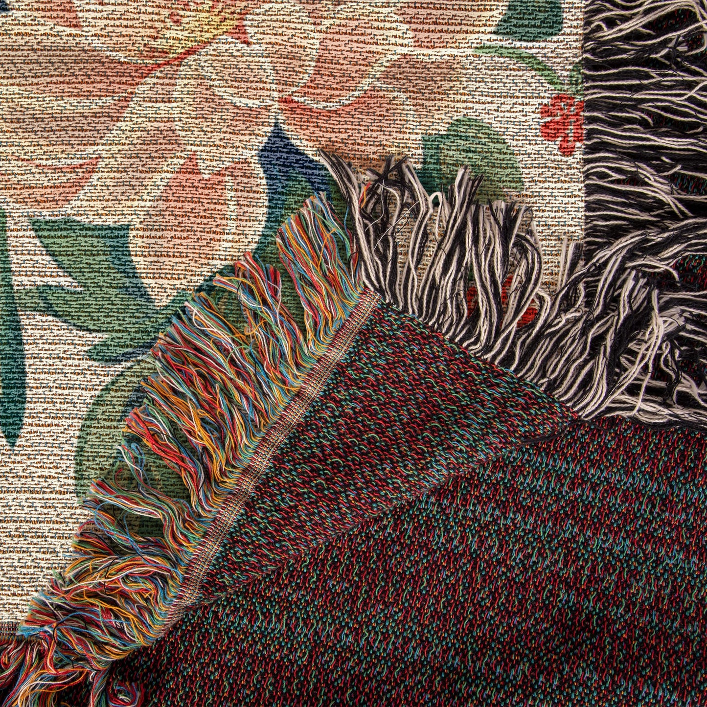 Chinoiserie Pattern 016 - 50" x 60" Heirloom Woven Blanket
