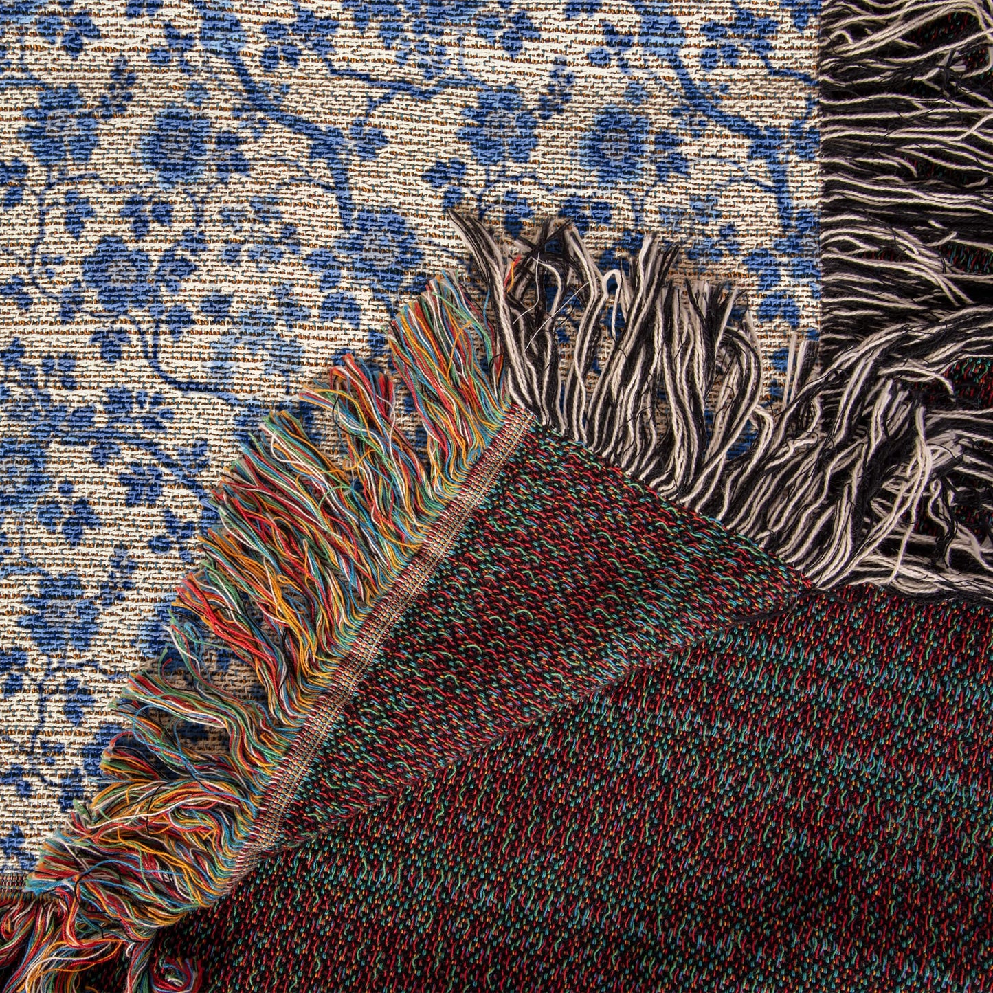 Chinese Ornament Pattern 012 - 50" x 60" Heirloom Woven Blanket