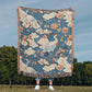 Chinoiserie Pattern 012 - 50" x 60" Heirloom Woven Blanket