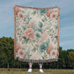 Oversized Floral Pattern 007 - 50" x 60" Heirloom Woven Blanket