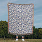 Chinese Ornament Pattern 010 - 50" x 60" Heirloom Woven Blanket