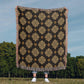 Damask Pattern 030 - 50" x 60" Heirloom Woven Blanket