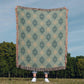 Damask Pattern 023 - 50" x 60" Heirloom Woven Blanket