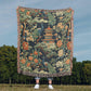 Chinoiserie Pattern 005 - 50" x 60" Heirloom Woven Blanket