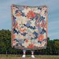 Chinoiserie Pattern 008 - 50" x 60" Heirloom Woven Blanket