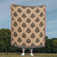 Damask Pattern 028 - 50" x 60" Heirloom Woven Blanket