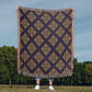Damask Pattern 016 - 50" x 60" Heirloom Woven Blanket