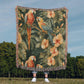 Chinoiserie Pattern 030 - 50" x 60" Heirloom Woven Blanket