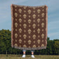 Damask Pattern 002 - 50" x 60" Heirloom Woven Blanket