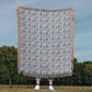 Chinese Ornament Pattern 009 - 50" x 60" Heirloom Woven Blanket