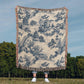 Chinese Ornament Pattern 007 - 50" x 60" Heirloom Woven Blanket