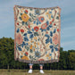 Chinoiserie Pattern 013 - 50" x 60" Heirloom Woven Blanket