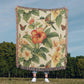 Chinoiserie Pattern 035 - 50" x 60" Heirloom Woven Blanket