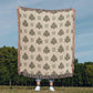 Damask Pattern 008 - 50" x 60" Heirloom Woven Blanket