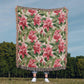 Spring Flowers Pattern 006 - 50" x 60" Heirloom Woven Blanket