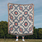 Chinoiserie Pattern 021 - 50" x 60" Heirloom Woven Blanket