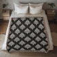 Damask Pattern 025 - 50" x 60" Heirloom Woven Blanket