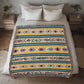 Mexican Textile Pattern 001 - 50" x 60" Heirloom Woven Blanket