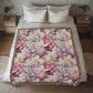 Spring Flowers Pattern 007 - 50" x 60" Heirloom Woven Blanket