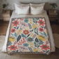 Oversized Floral Pattern 011 - 50" x 60" Heirloom Woven Blanket