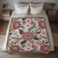 Oversized Floral Pattern 001 - 50" x 60" Heirloom Woven Blanket
