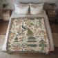 Chinoiserie Pattern 006 - 50" x 60" Heirloom Woven Blanket