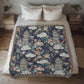 Chinoiserie Pattern 004 - 50" x 60" Heirloom Woven Blanket