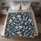 Butterflies And Flowers Pattern 027 - 50" x 60" Heirloom Woven Blanket