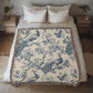 Chinese Ornament Pattern 004 - 50" x 60" Heirloom Woven Blanket