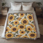 Spring Flowers Pattern 017 - 50" x 60" Heirloom Woven Blanket