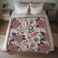 Oversized Floral Pattern 004 - 50" x 60" Heirloom Woven Blanket