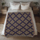 Damask Pattern 016 - 50" x 60" Heirloom Woven Blanket