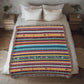 Mexican Textile Pattern 003 - 50" x 60" Heirloom Woven Blanket