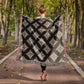 Damask Pattern 017 - 50" x 60" Heirloom Woven Blanket
