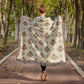 Damask Pattern 007 - 50" x 60" Heirloom Woven Blanket