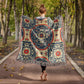 Chinoiserie Pattern 020 - 50" x 60" Heirloom Woven Blanket