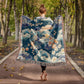 Chinoiserie Pattern 011 - 50" x 60" Heirloom Woven Blanket